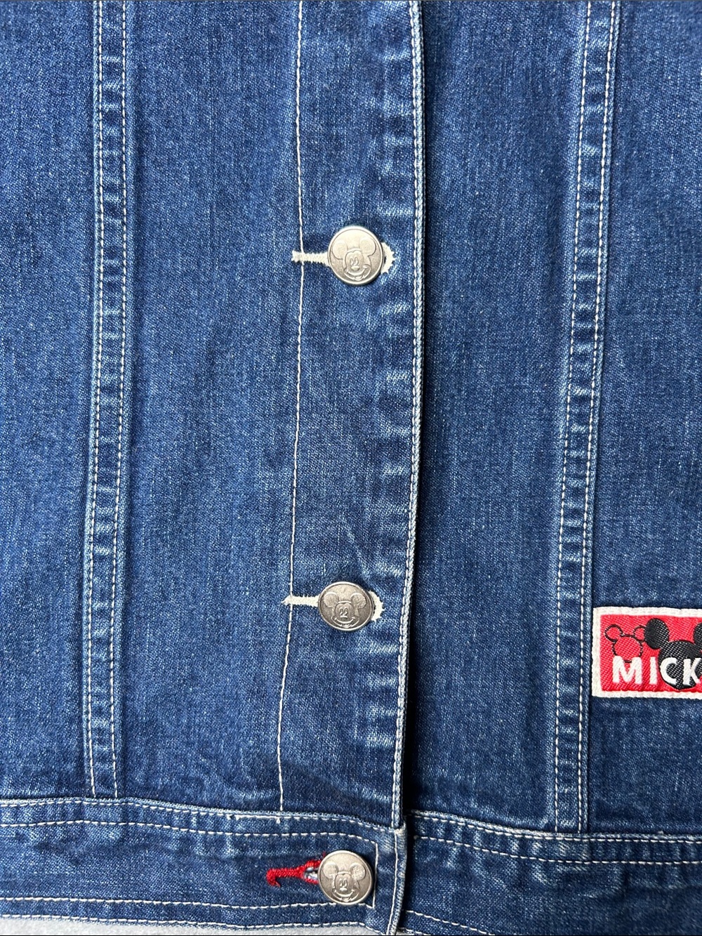 Disney Blue Denim Mickey Jean Jacket - Picture 5 of 11